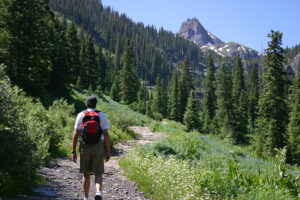 Explore the vast network of hiking and biking trails in Telluride Colorado. 