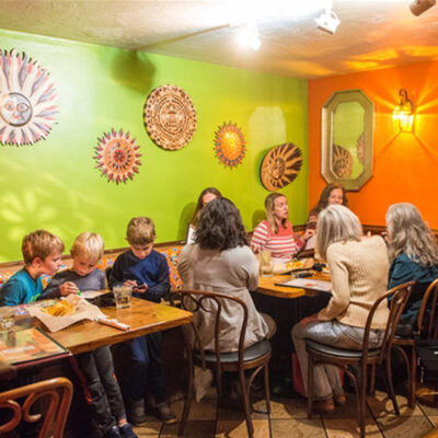Esperanzas Bright Interior With Diners