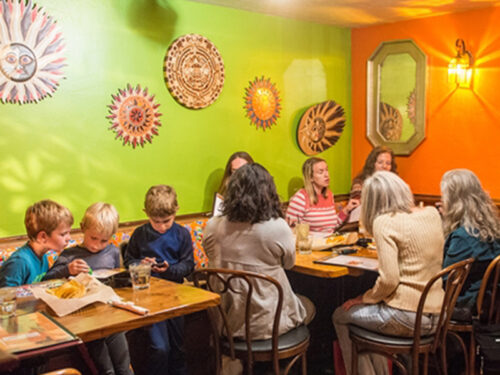 Esperanzas Bright Interior With Diners