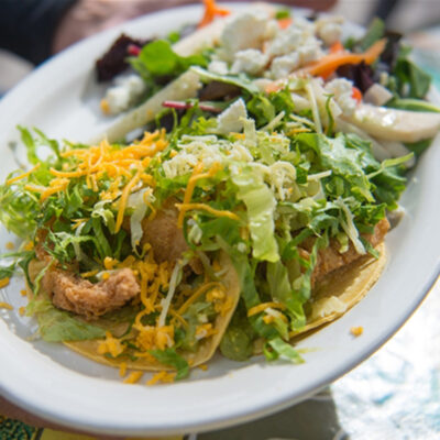 La Cocina de Luz Plate of Tacos