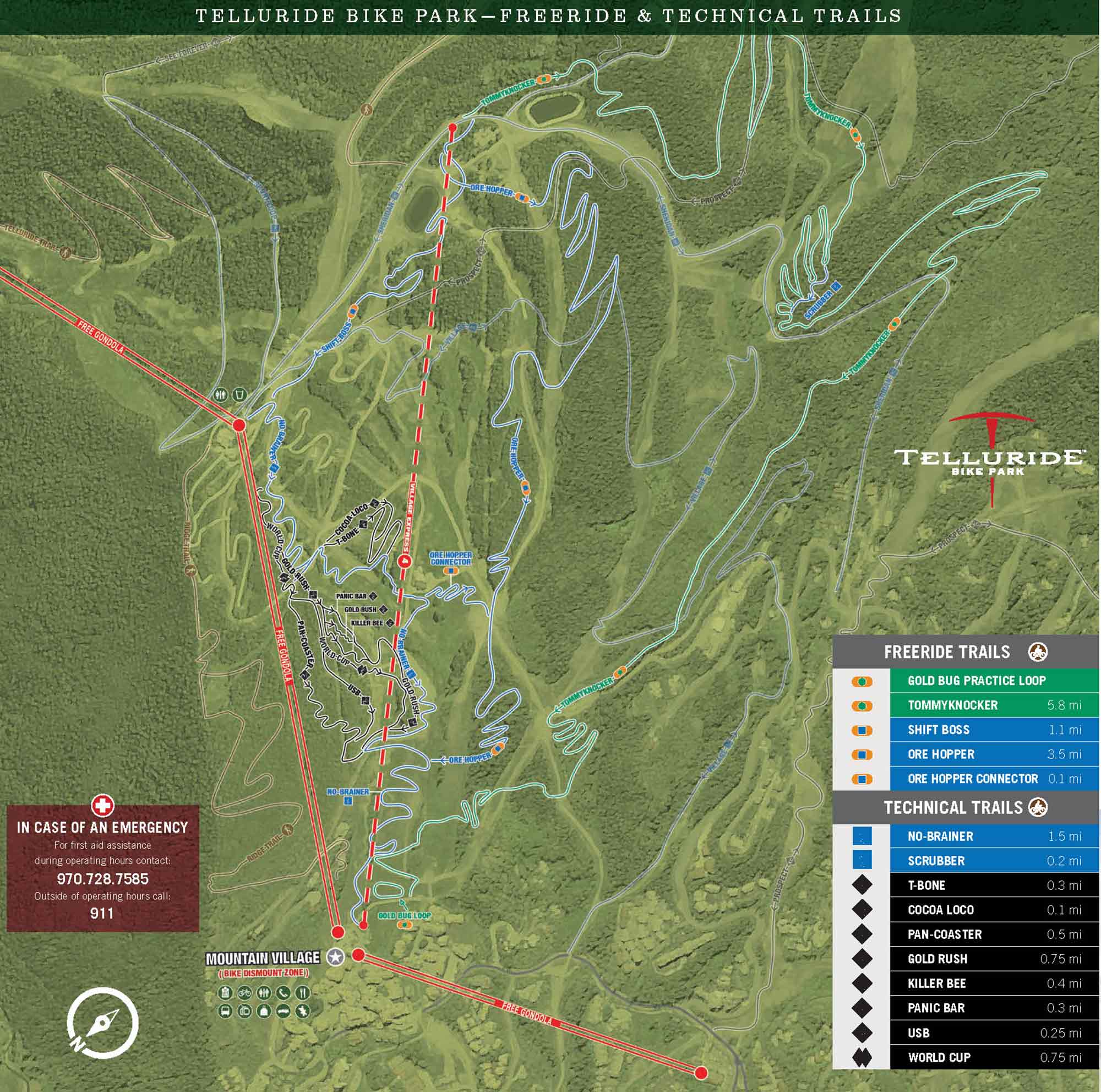 BIKE PARK - Telluride Ski & Golf