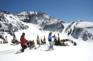 Guided Snowshoeing tour in Prospect Basin at Telluride Ski Resort