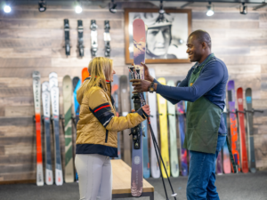 Telluride Sports Winter Ski Rentals - The ease of picking up your ski rentals -friendly welcoming staff